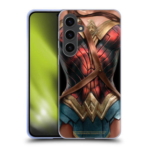 Wonder Woman Movie Character Art Costume Soft Gel Case for Samsung Galaxy S24+ 5G