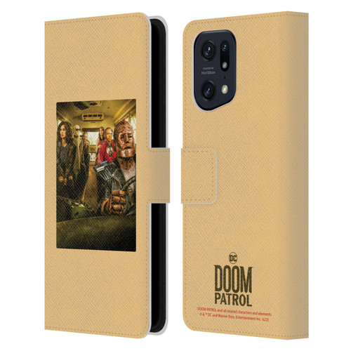 Doom Patrol Graphics Poster 2 Leather Book Wallet Case Cover For OPPO Find X5