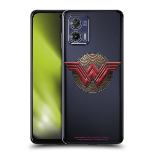 Wonder Woman Movie Logos Waves Soft Gel Case for Motorola Moto G73 5G