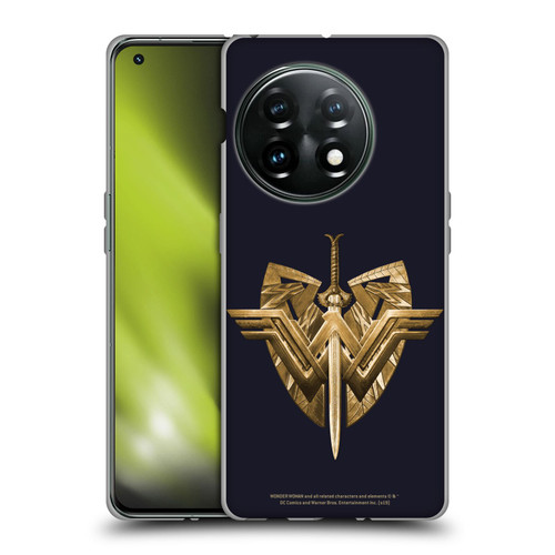 Wonder Woman Movie Logos Sword And Shield Soft Gel Case for OnePlus 11 5G