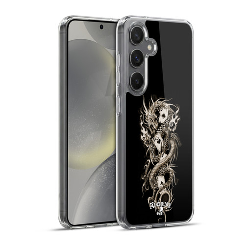 Alchemy Gothic Dragon Imperial Soft Gel Case for Samsung Galaxy S24+ 5G & MagSafe