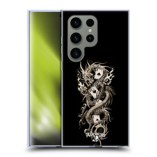 Alchemy Gothic Dragon Imperial Soft Gel Case for Samsung Galaxy S24 Ultra 5G
