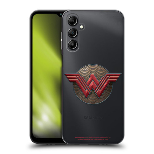Wonder Woman Movie Logos Waves Soft Gel Case for Samsung Galaxy M14 5G
