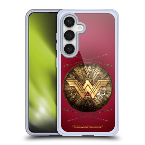 Wonder Woman Movie Logos Shield And Arrows Soft Gel Case for Samsung Galaxy S24 5G