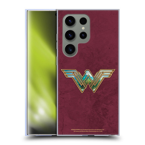 Wonder Woman Movie Logos Themiscyra Soft Gel Case for Samsung Galaxy S24 Ultra 5G