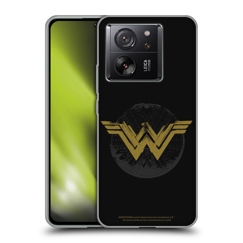 Wonder Woman Movie Logos Distressed Look Soft Gel Case for Xiaomi 13T 5G / 13T Pro 5G
