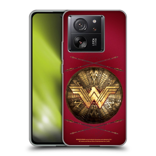 Wonder Woman Movie Logos Shield And Arrows Soft Gel Case for Xiaomi 13T 5G / 13T Pro 5G