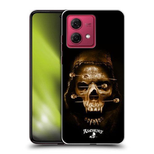 Alchemy Gothic Skull Death Fetish Soft Gel Case for Motorola Moto G84 5G