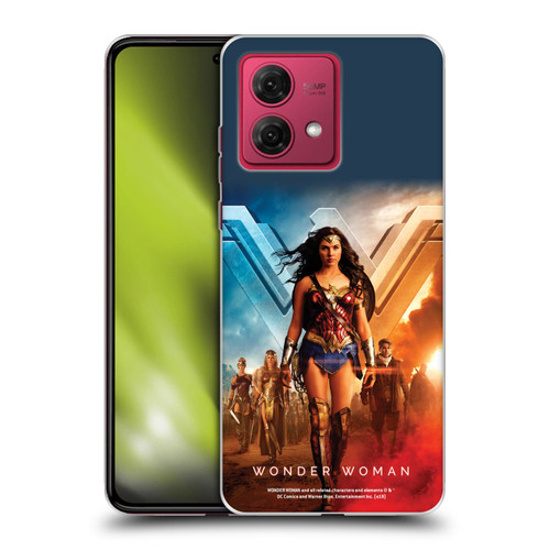 Wonder Woman Movie Posters Group Soft Gel Case for Motorola Moto G84 5G
