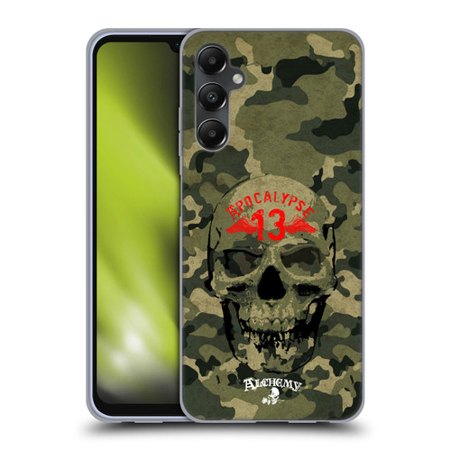 Alchemy Gothic Skull Camo Skull Soft Gel Case for Samsung Galaxy A05s