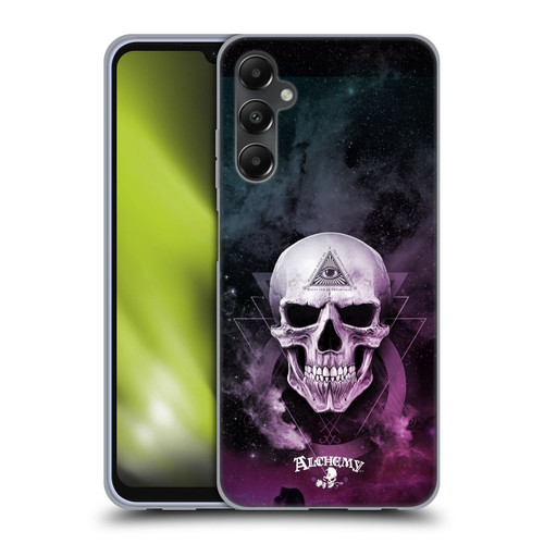 Alchemy Gothic Skull The Void Geometric Soft Gel Case for Samsung Galaxy A05s