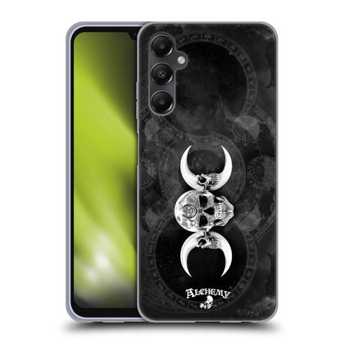 Alchemy Gothic Skull Dark Goddess Moon Soft Gel Case for Samsung Galaxy A05s