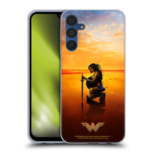 Wonder Woman Movie Posters Sword And Shield Soft Gel Case for Samsung Galaxy A15