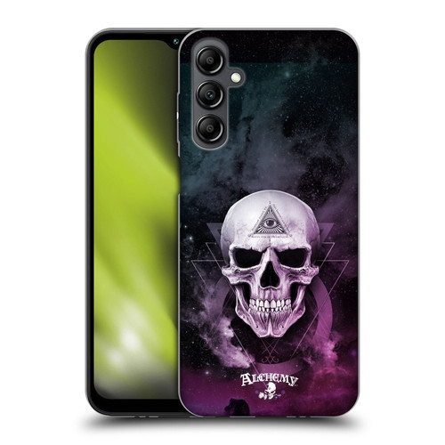 Alchemy Gothic Skull The Void Geometric Soft Gel Case for Samsung Galaxy M14 5G