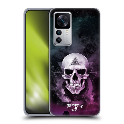 Alchemy Gothic Skull The Void Geometric Soft Gel Case for Xiaomi 12T 5G / 12T Pro 5G / Redmi K50 Ultra 5G