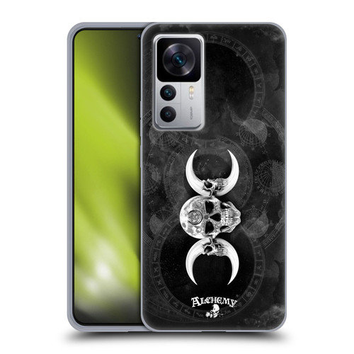 Alchemy Gothic Skull Dark Goddess Moon Soft Gel Case for Xiaomi 12T 5G / 12T Pro 5G / Redmi K50 Ultra 5G