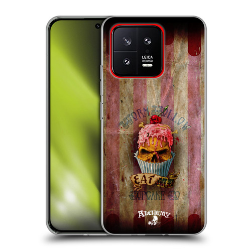 Alchemy Gothic Skull Eat Me Cupcake Soft Gel Case for Xiaomi 13 5G