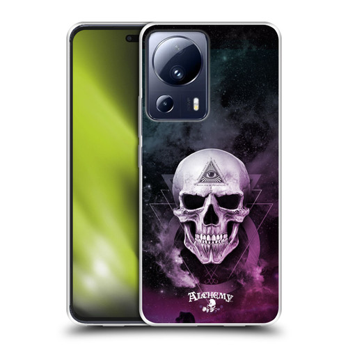 Alchemy Gothic Skull The Void Geometric Soft Gel Case for Xiaomi 13 Lite 5G