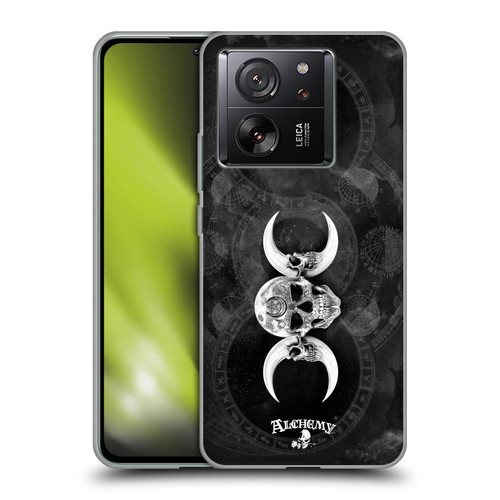 Alchemy Gothic Skull Dark Goddess Moon Soft Gel Case for Xiaomi 13T 5G / 13T Pro 5G