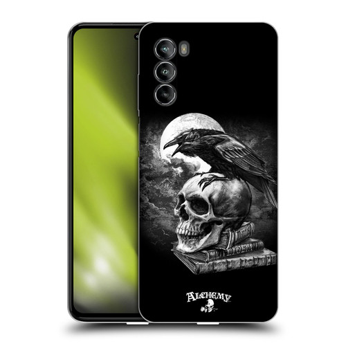 Alchemy Gothic Wing Poe's Raven Soft Gel Case for Motorola Moto G82 5G
