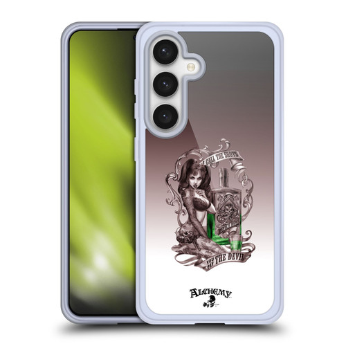 Alchemy Gothic Woman Devil's Green Dew Soft Gel Case for Samsung Galaxy S24 5G