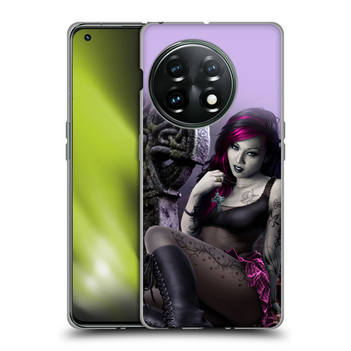 Tom Wood Fantasy Goth Girl Vampire Soft Gel Case for OnePlus 11 5G