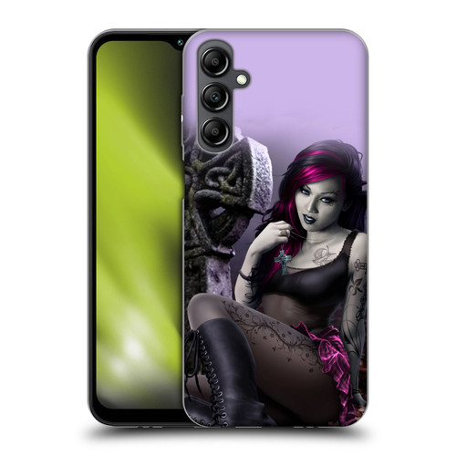 Tom Wood Fantasy Goth Girl Vampire Soft Gel Case for Samsung Galaxy M14 5G