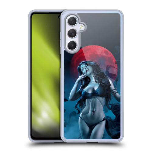 Tom Wood Fantasy Blood Lust Vampire Soft Gel Case for Samsung Galaxy M54 5G