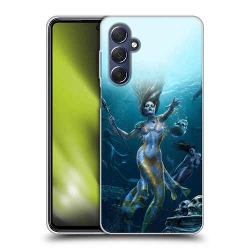 Tom Wood Fantasy Mermaid Hunt Soft Gel Case for Samsung Galaxy M54 5G