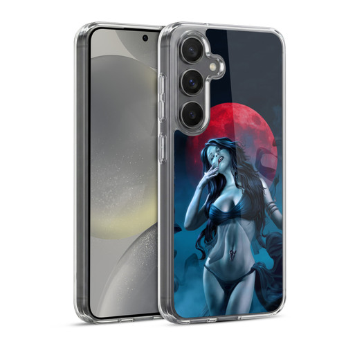 Tom Wood Fantasy Blood Lust Vampire Soft Gel Case for Samsung Galaxy S24 5G & MagSafe