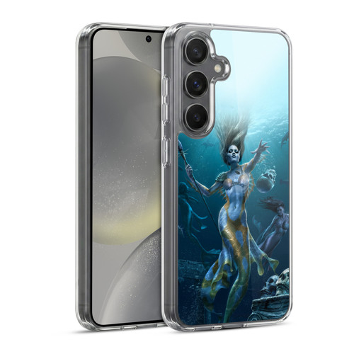 Tom Wood Fantasy Mermaid Hunt Soft Gel Case for Samsung Galaxy S24 5G & MagSafe