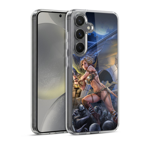 Tom Wood Fantasy Zombie Soft Gel Case for Samsung Galaxy S24 5G & MagSafe