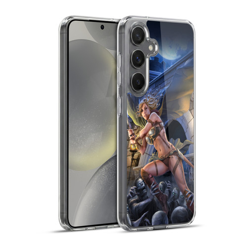 Tom Wood Fantasy Zombie Soft Gel Case for Samsung Galaxy S24+ 5G & MagSafe