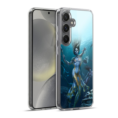Tom Wood Fantasy Mermaid Hunt Soft Gel Case for Samsung Galaxy S24+ 5G & MagSafe