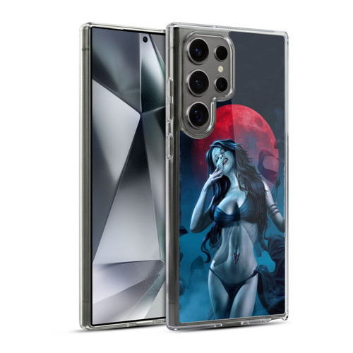 Tom Wood Fantasy Blood Lust Vampire Soft Gel Case for Samsung Galaxy S24 Ultra 5G & MagSafe