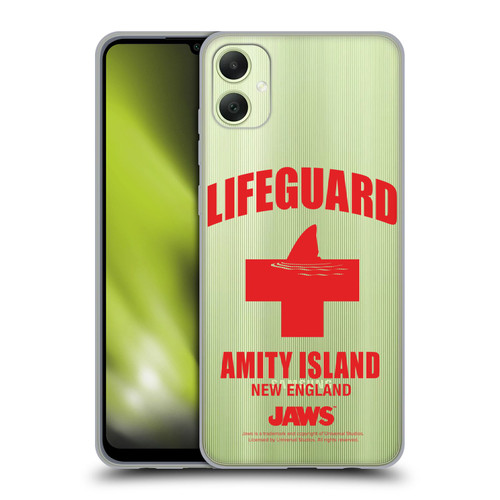 Jaws I Key Art Lifeguard Soft Gel Case for Samsung Galaxy A05