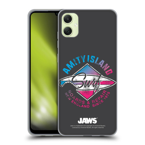 Jaws I Key Art Surf Soft Gel Case for Samsung Galaxy A05