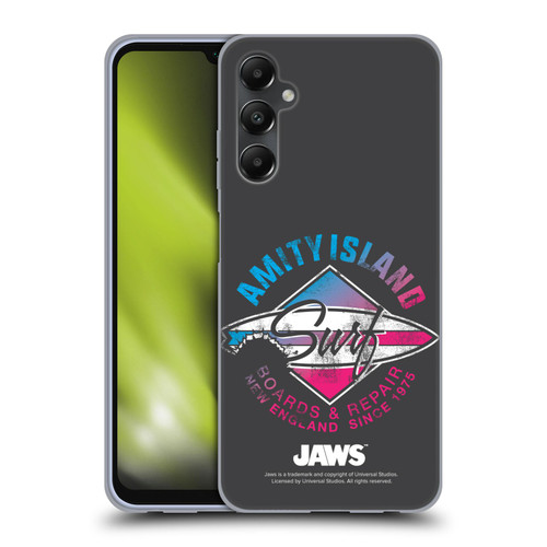 Jaws I Key Art Surf Soft Gel Case for Samsung Galaxy A05s