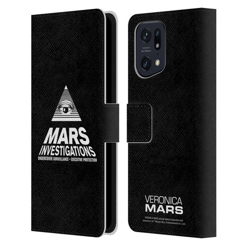 Veronica Mars Graphics Logo Leather Book Wallet Case Cover For OPPO Find X5