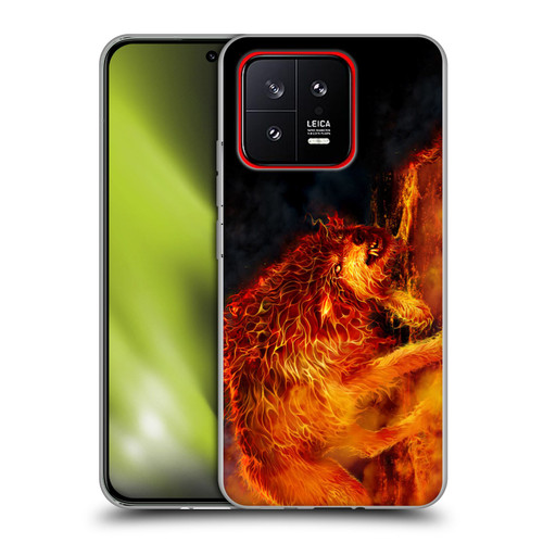 Tom Wood Fire Creatures Wolf Stalker Soft Gel Case for Xiaomi 13 5G