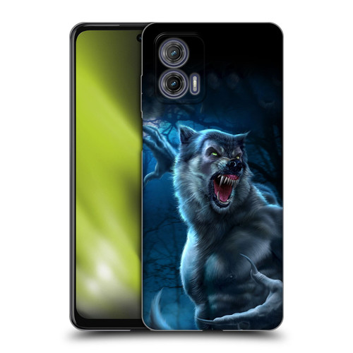 Tom Wood Horror Werewolf Soft Gel Case for Motorola Moto G73 5G
