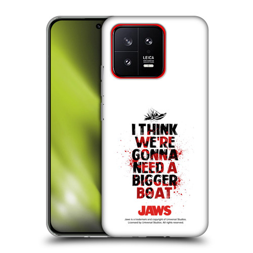 Jaws I Key Art Bigger Boat Soft Gel Case for Xiaomi 13 5G