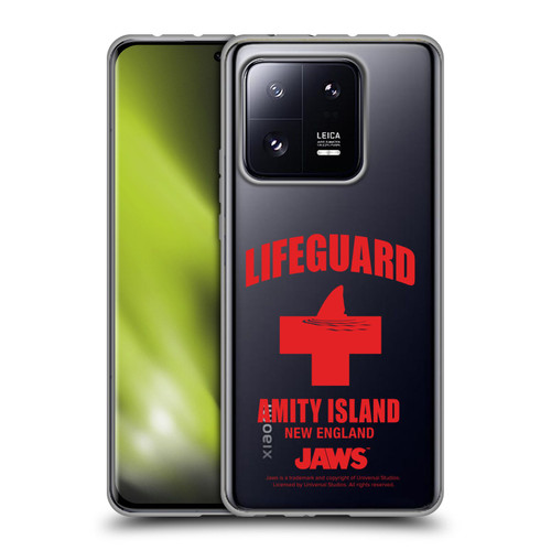 Jaws I Key Art Lifeguard Soft Gel Case for Xiaomi 13 Pro 5G