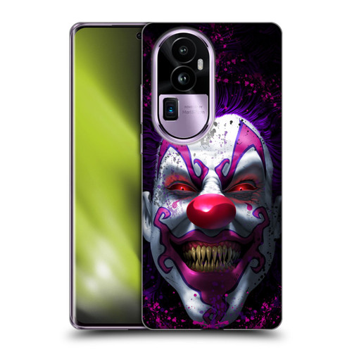 Tom Wood Horror Keep Smiling Clown Soft Gel Case for OPPO Reno10 Pro+