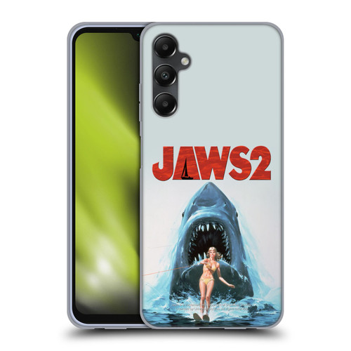 Jaws II Key Art Wakeboarding Poster Soft Gel Case for Samsung Galaxy A05s