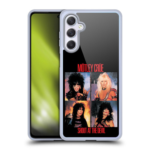 Motley Crue Albums Shout At The Devil Soft Gel Case for Samsung Galaxy M54 5G