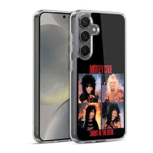 Motley Crue Albums Shout At The Devil Soft Gel Case for Samsung Galaxy S24 5G & MagSafe