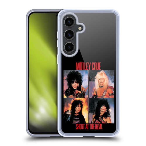 Motley Crue Albums Shout At The Devil Soft Gel Case for Samsung Galaxy S24+ 5G