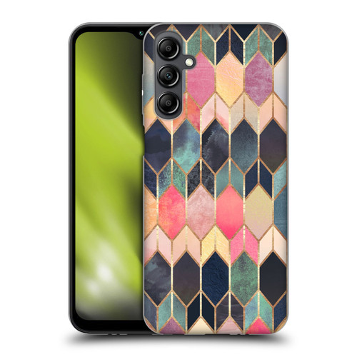 Elisabeth Fredriksson Geometric Design And Pattern Colourful Stained Glass Soft Gel Case for Samsung Galaxy M14 5G