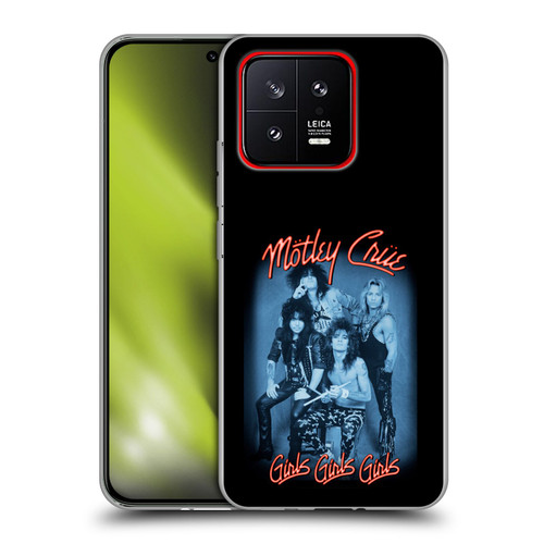 Motley Crue Key Art Girls Neon Soft Gel Case for Xiaomi 13 5G